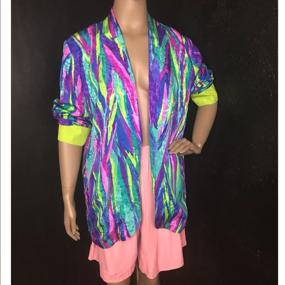 SOLD!!! Colorful Vintage Blazer